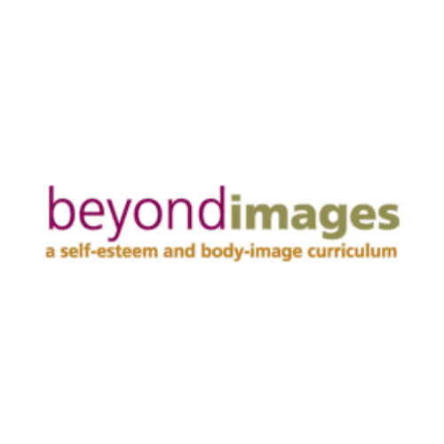 Beyond Images logo: red and gold text